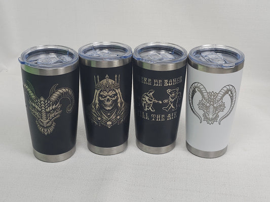 Create Your Own Laser Engraved 20 oz Tumbler – Customizable Drinkware
